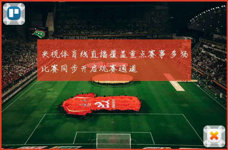 央视体育线直播覆盖重点赛事 多场比赛同步开启观赛通道